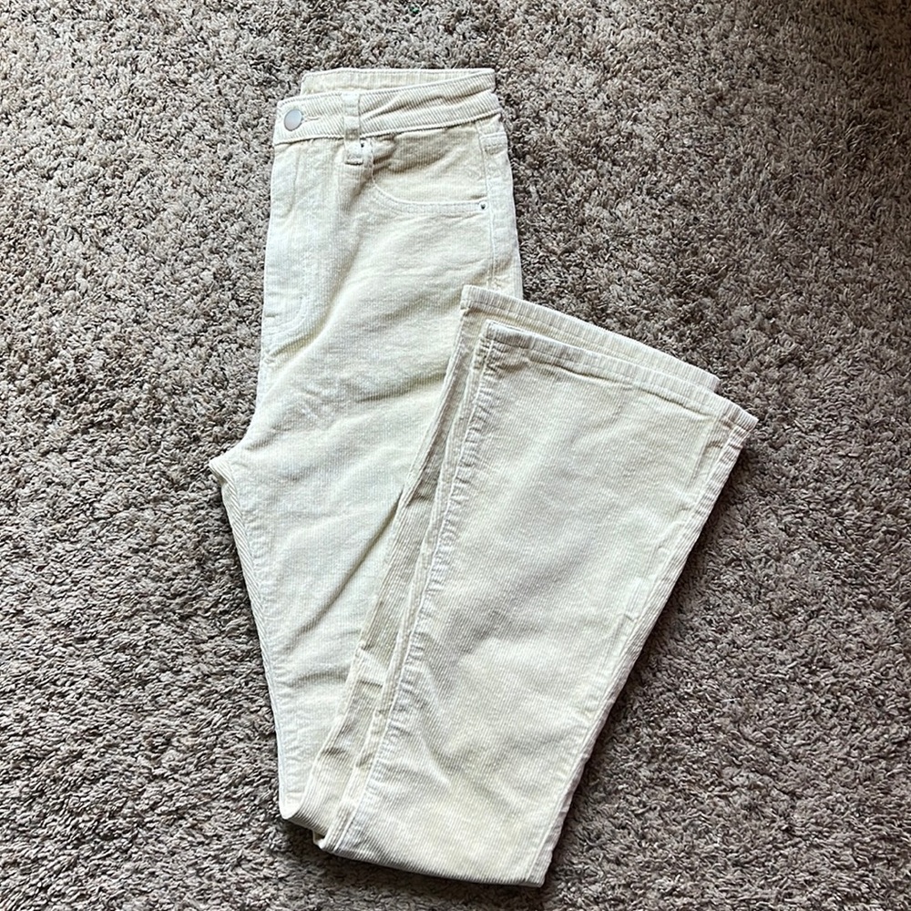 Shein Flare-Leg Corduroy Pants
